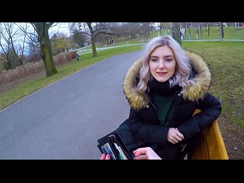❤️ Акча үчүн чоочун адамдын ысык спермасын жутат - минет паркта Эва Элфи ❌  Секс боюнча бизде ﹏